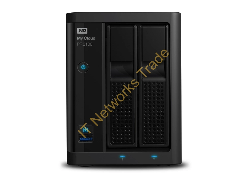 Western Digital My Cloud PR2100 NAS Desktop Ethernet LAN Black - NAS Servers